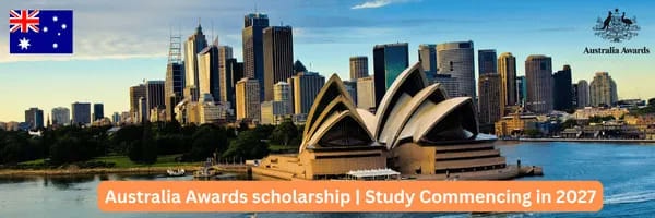 Australia Awards Scholarships 2027 (Fully Funded)
