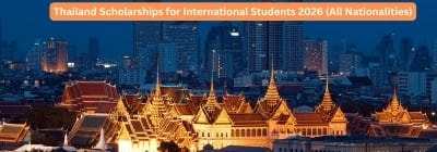 Thailand Scholarships for International Students 2026 (All Nationalities)